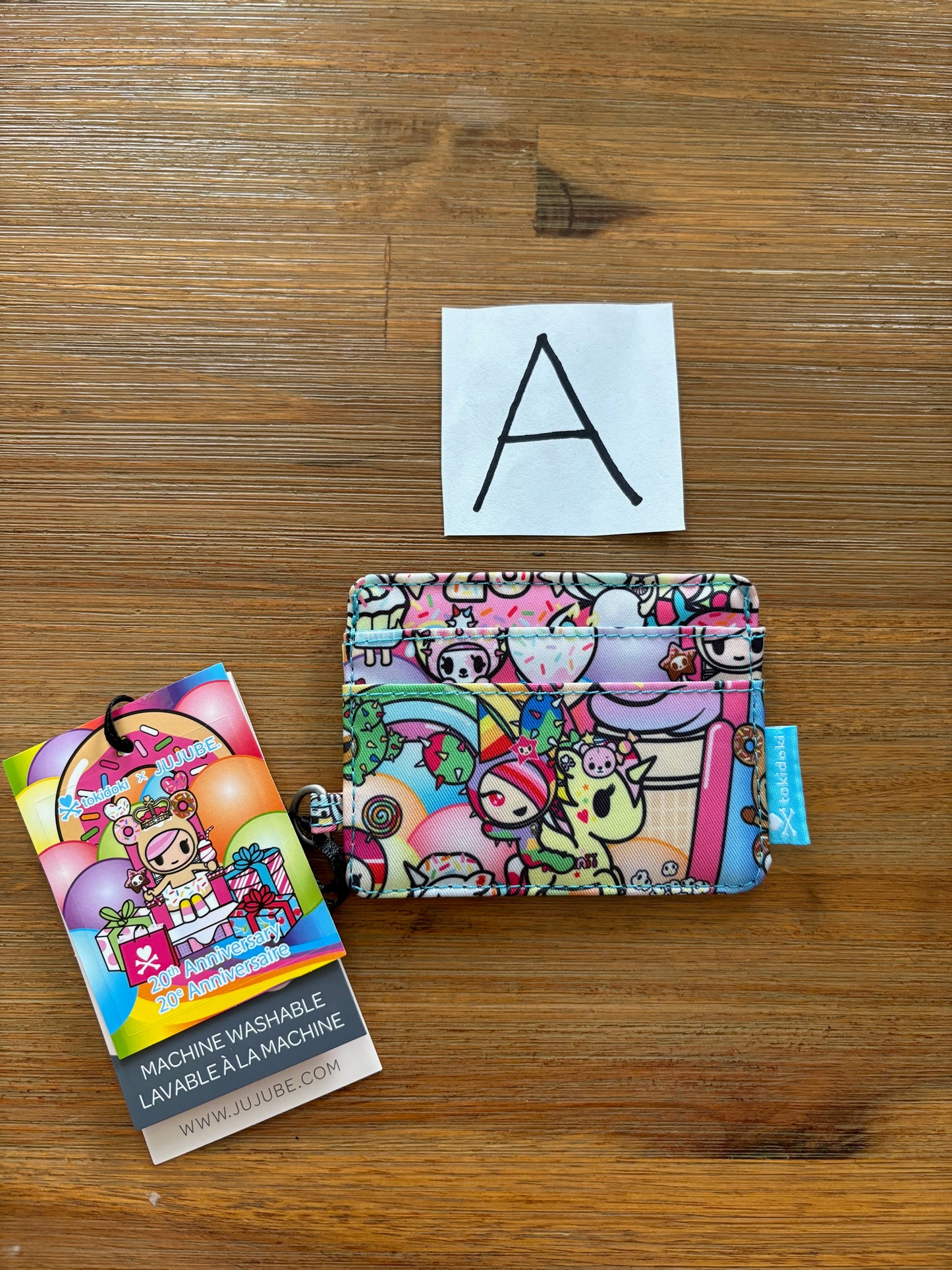 Tokidoki x Jujube 20th Anniversary - BE CHARGED WALLET (Print Placement Front and Back)
