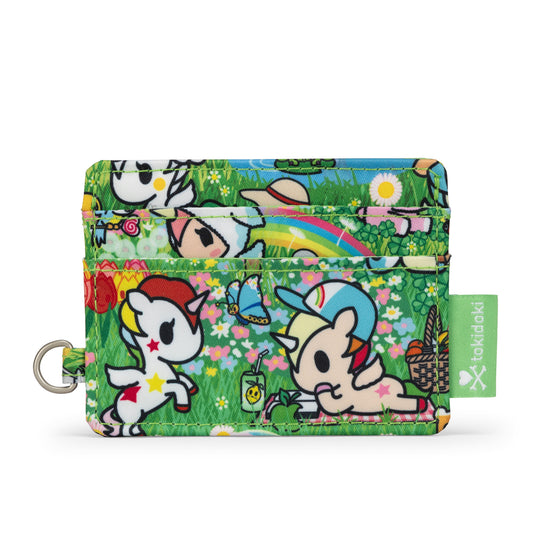 Tokidoki x Jujube Meadow Blooms - Be Charged Wallet (PRINT PLACEMENT)