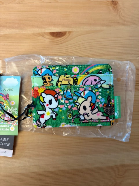Tokidoki x Jujube Meadow Blooms - Be Charged Wallet (PRINT PLACEMENT)