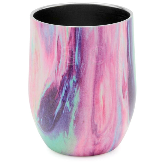 16 oz Cotton Candy SIC Stemless Stainless Steel Wine Cup