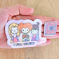 Hocus Pocus Cute Witches and BooOOOk Halloween Sticker Set (WATERPROOF)