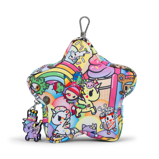 Tokidoki x Jujube 20th Anniversary - STAR MINI BAG (Print Placement Front and Back Picture)