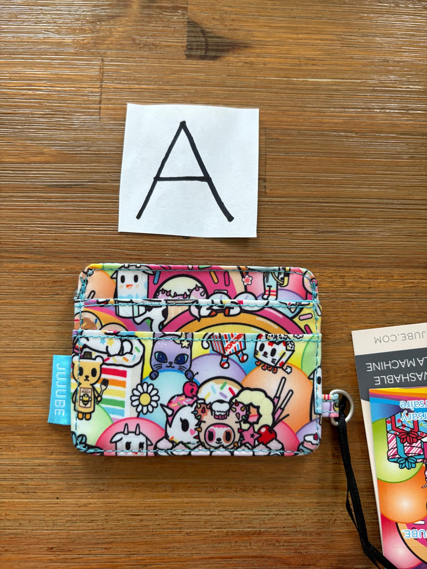 Tokidoki x Jujube 20th Anniversary -  BE CHARGED WALLET (Print Placement Front and Back)