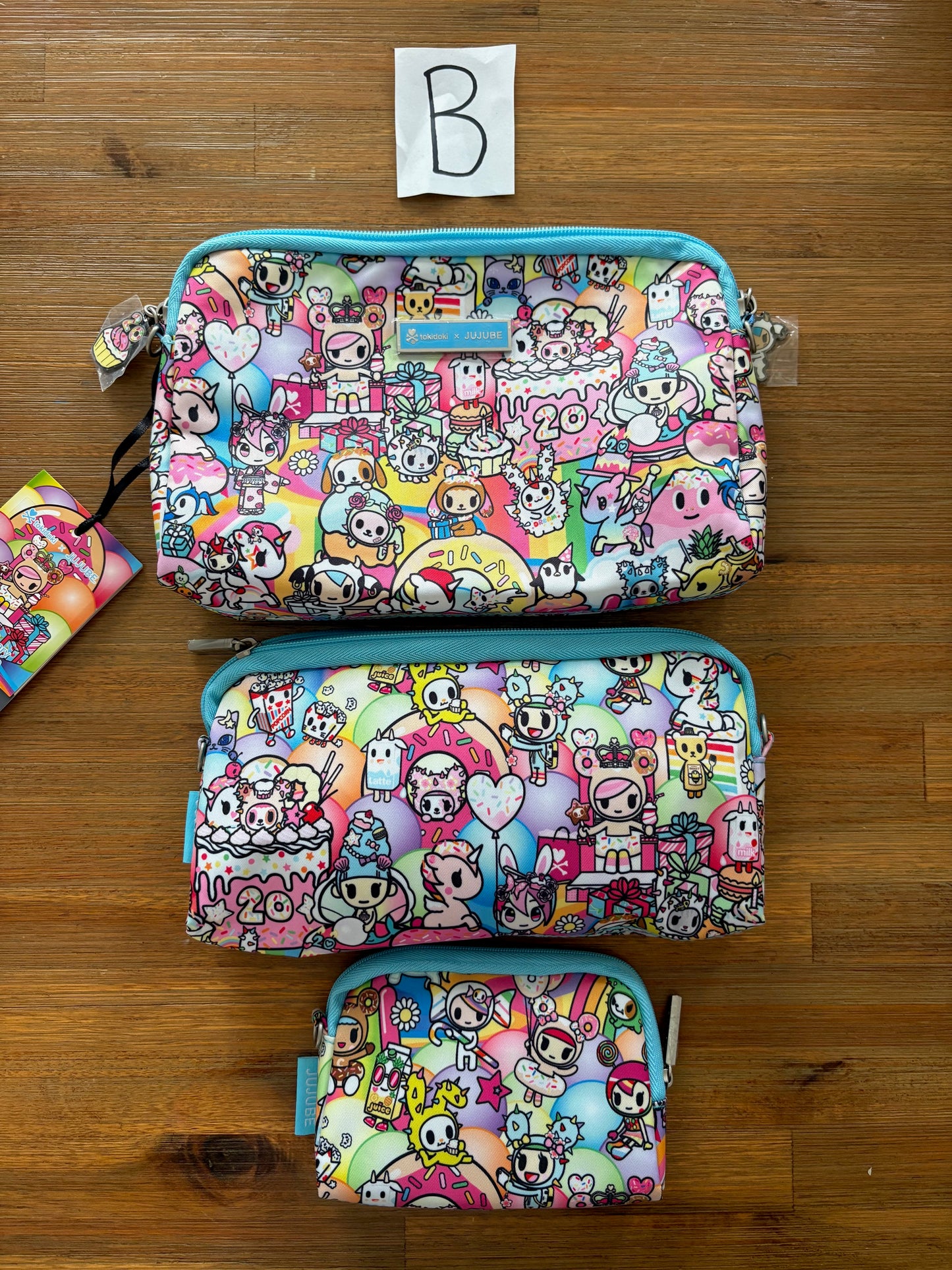 Tokidoki x Jujube 20th Anniversary - BE SET (Print Placement Available)
