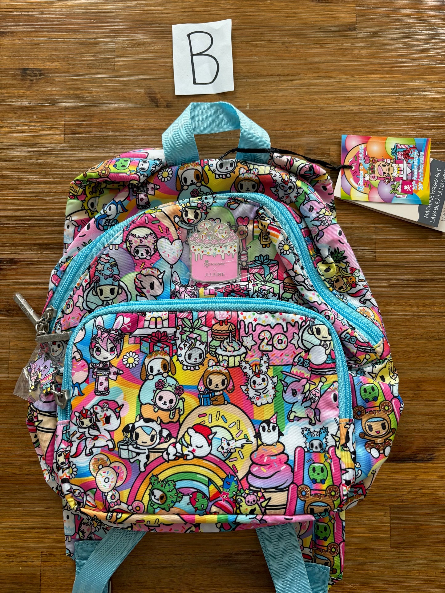 Tokidoki x Jujube 20th Anniversary - EVERYDAY MINI BACKPACK (Print Placement Available)