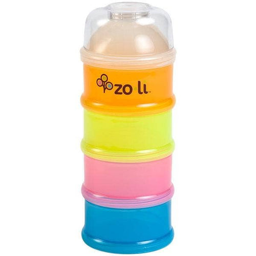 zoli on the go snack container baby formula container