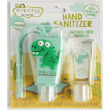 Load image into Gallery viewer, jack n jill dino alcohol free kids hand sanitizer 
