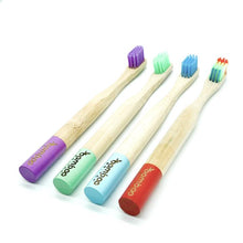 Load image into Gallery viewer, Bamboo Kids Toothbrush - BLUE
