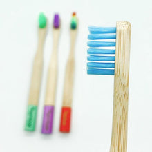 Load image into Gallery viewer, Bamboo Kids Toothbrush - BLUE
