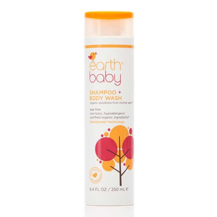 Earth Baby Shampoo + Body Wash