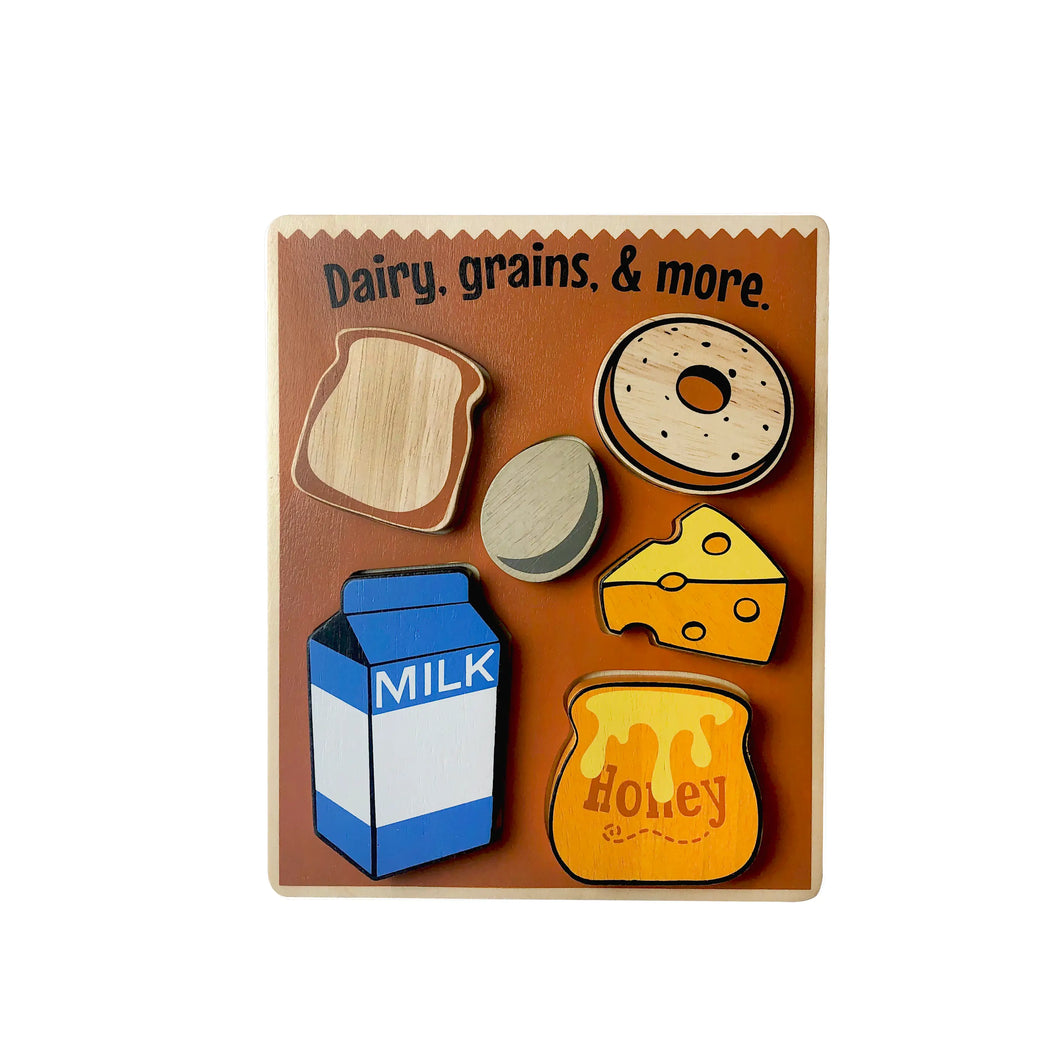 Grocery Puzzle - Chunky Dairy and Grains