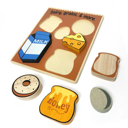 Grocery Puzzle - Chunky Dairy and Grains