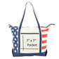 American Flag USA Tote Bag