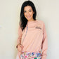 "KAWAII MAMA" UNISEX Lightweight Crewneck Sweatshirt - HEATHER GRAY