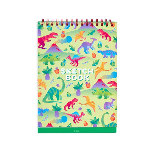Ooly - Sketch & Show Standing Sketchbook in Daring Dino