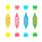 Ooly - Sugar Joy Scented Double-Ended Highlighters