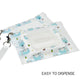 Orchid Hearts Design Mini Wipes Pouch - Rainforest Love (2 Pack)