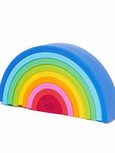 Load image into Gallery viewer, Rainbow Stacking Toy | Silicone Stacking Blocks
