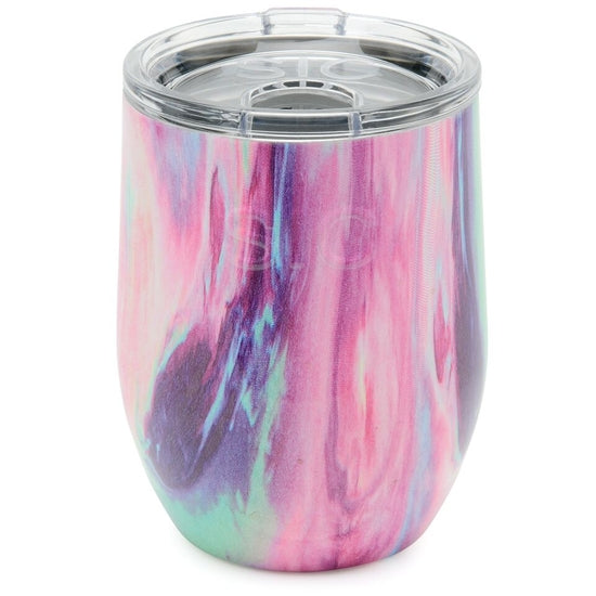 16 oz Cotton Candy SIC Stemless Stainless Steel Wine Cup