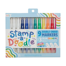 Load image into Gallery viewer, Ooly Stamp-A-Doodle Double-Ended Markers
